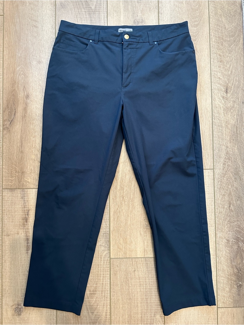 Men's Navy Slim Chino Pants